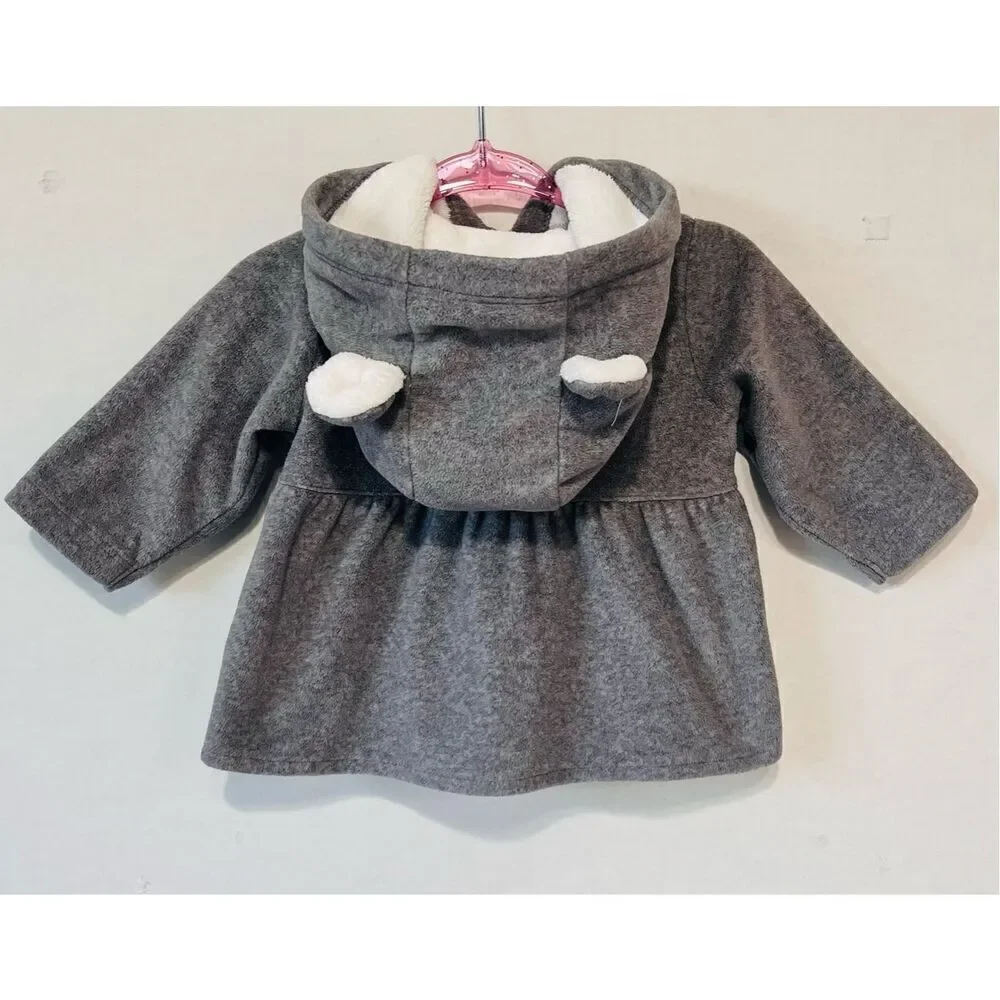 Carter’s Gray Jacket Girls Size 3m   EUC